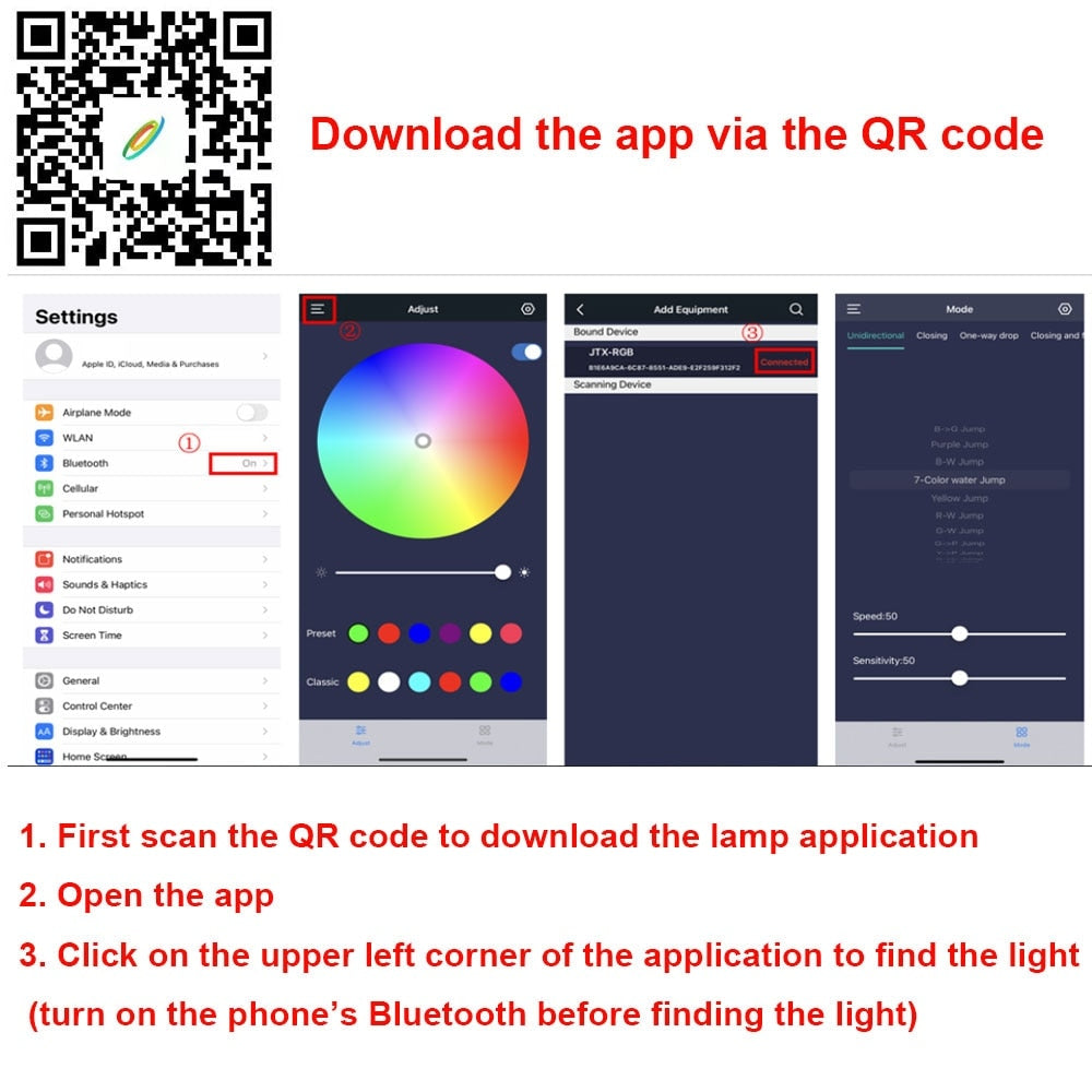 Pickup Lamp With App Control