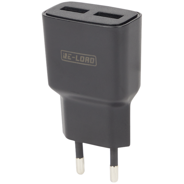 Re-load dual wall charger